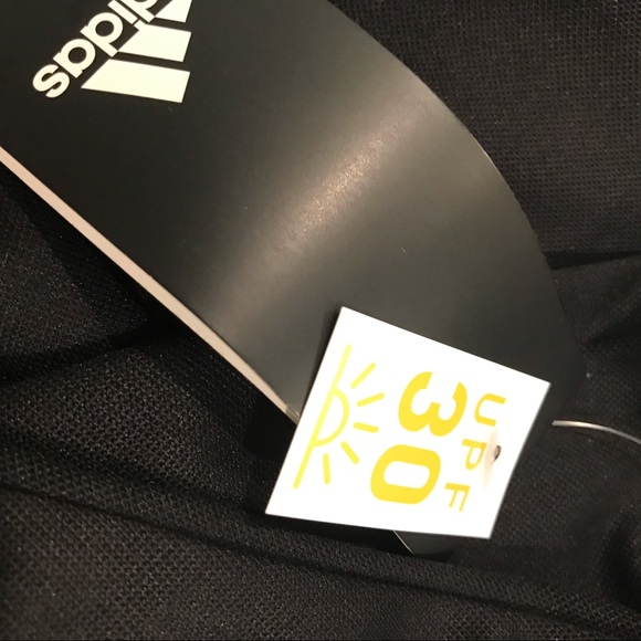 Adidas Double Pique Pullover Mens Size L 1/4 Zip Made in Egypt New with Tags - Picture 5 of 7